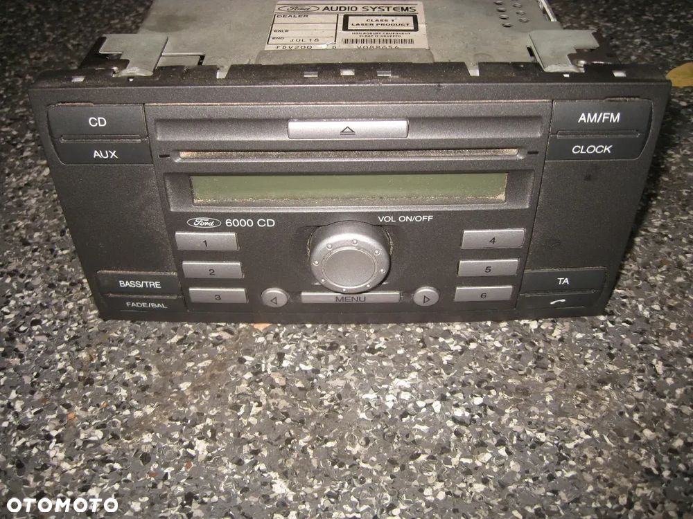 Radio Ford Transit MK7 - 1