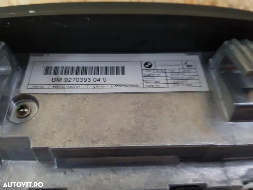 Display Navigatie Bmw F30 F31 CID Cod 9270393 - 4