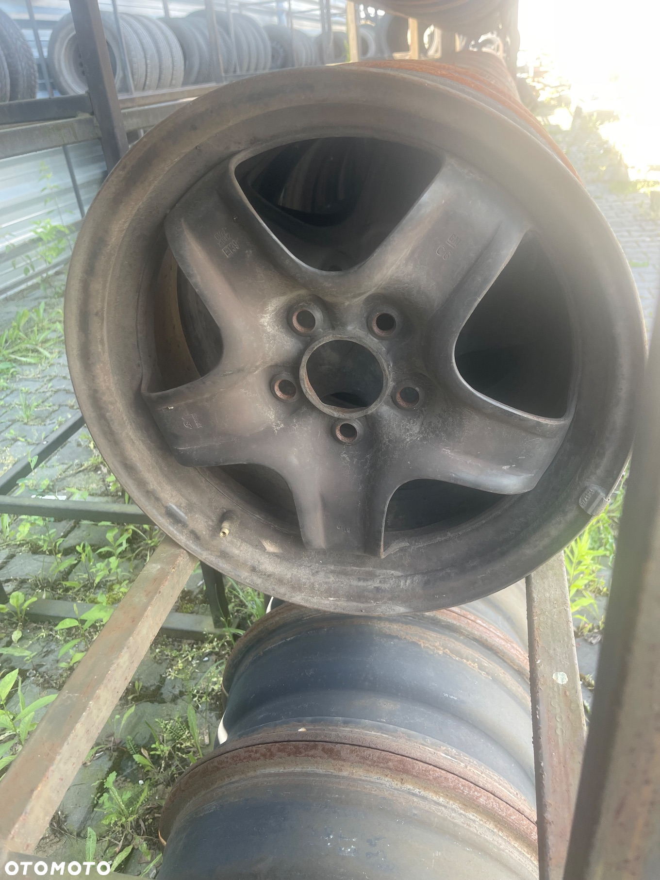 OPEL ASTRA H ZAFIRA B VECTRA C FELGA STRYKTURA STRUKTURALNA 16 ET39 15 ET43 5x110 - 3