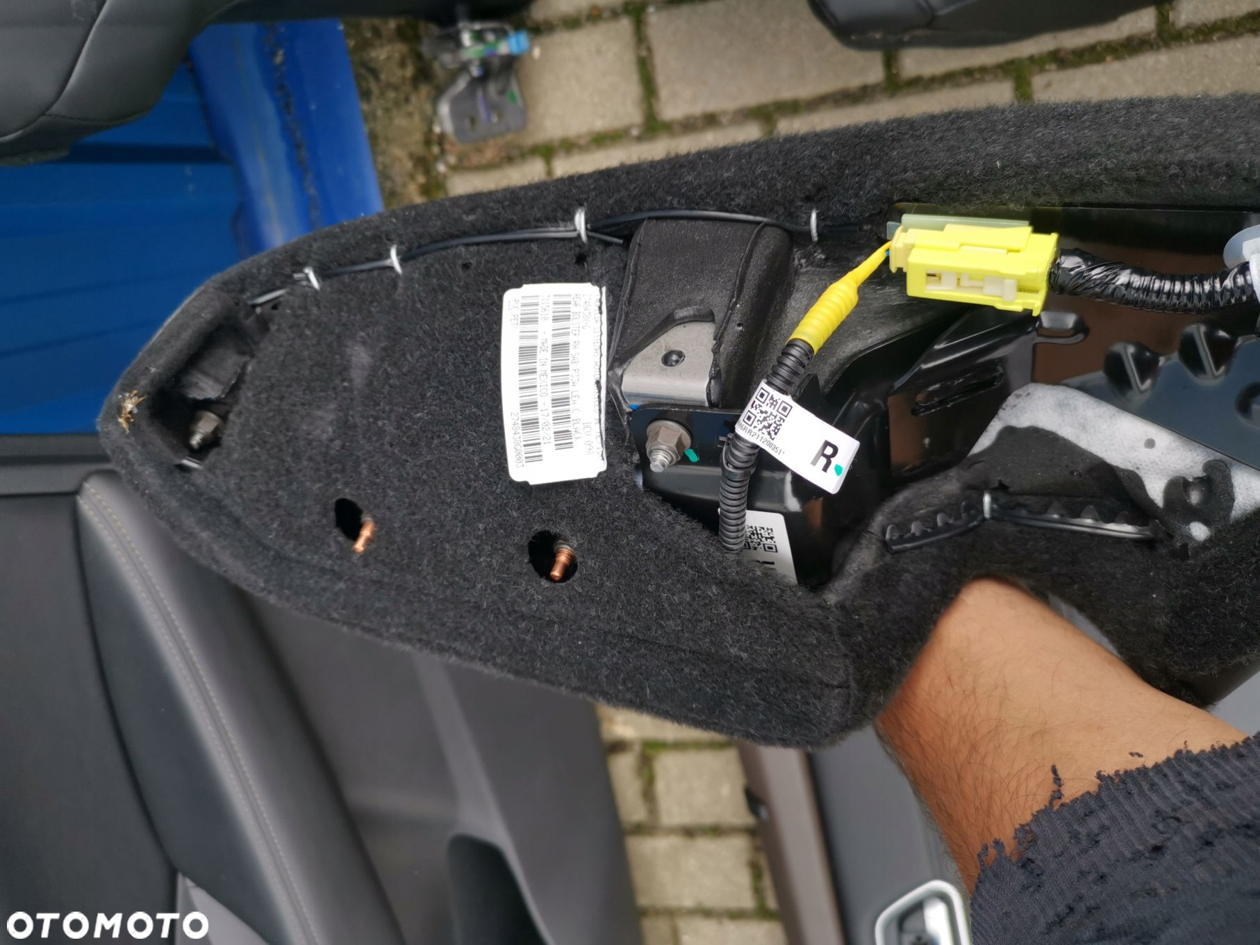 NISSAN ROGUE X-TRAIL T33 FOTELE KANAPA BOCZKI KOMPLET SKORA - 11