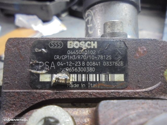 Bomba Injectora 0445010102  9656300380 FORD FOCUS 2006 1.6 TDCI 90 CV BOSCH FORD FOCUS 2006 1.6 TDCI 90 CV BOSCH CITROEN C2 2005 1.4HDI 70CV BOSCH - 5