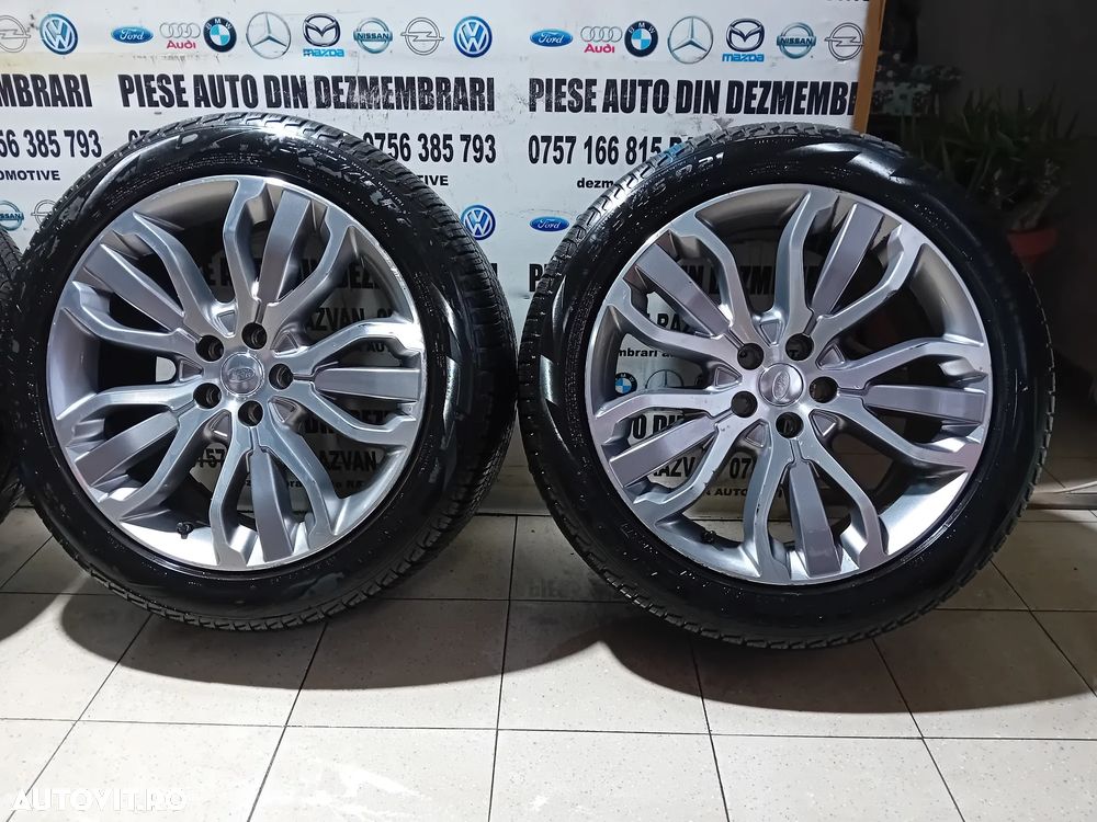 Jante Range Rover Sport L494 Vogue R21 275/45R21 M+S Dot 2923 Anvelope Pirelli Ca Si Noi 2013-2018 - 5