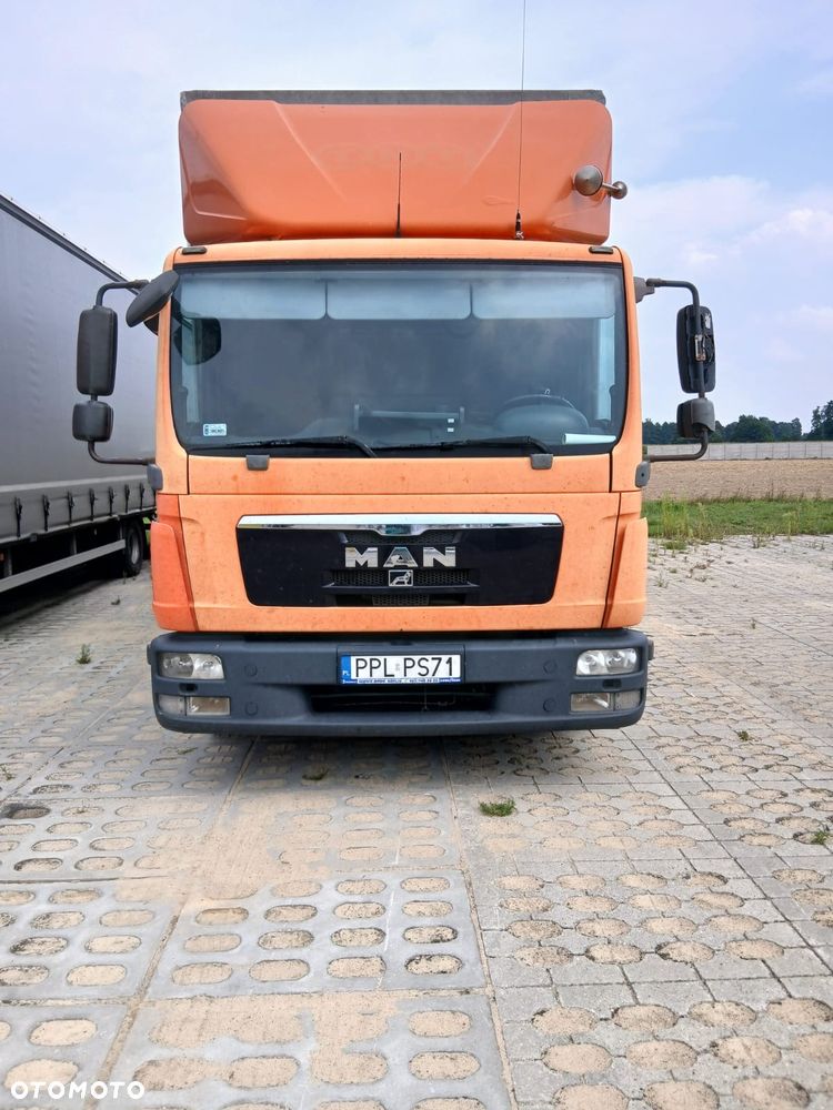 MAN TGL 12.250 plandeka firana 10 długa - 2