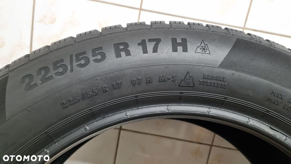 4 opony zimowe 225/55 R17 97H Continental WinterContact TS850P - 5