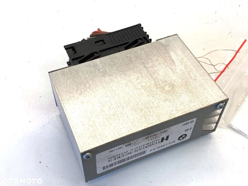 WZMACNIACZ  BMW 5 (E60) 2003 - 2010 530 d 173 kW [235 KM] olej napędowy 2007 - 2009 6920461 - 2