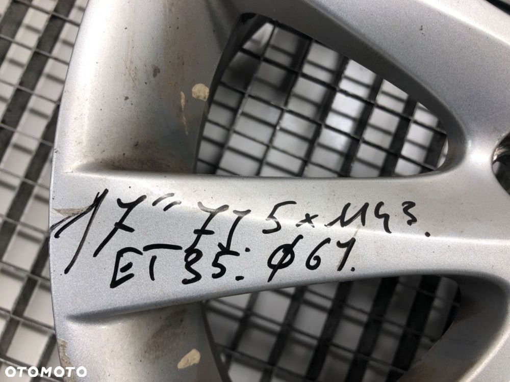 FELGA ALUMINIOWA  17 7J 5x114,3 ET55 ŚRODEK CENTR. 67 - 152.00 PLN - MAZDA 6 Station Wagon (GY) - 6