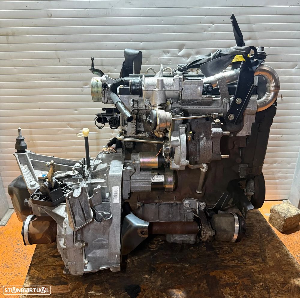 Motor Renault Megane II/Clio II 1.5 DCi Ref: K9K722 - 4