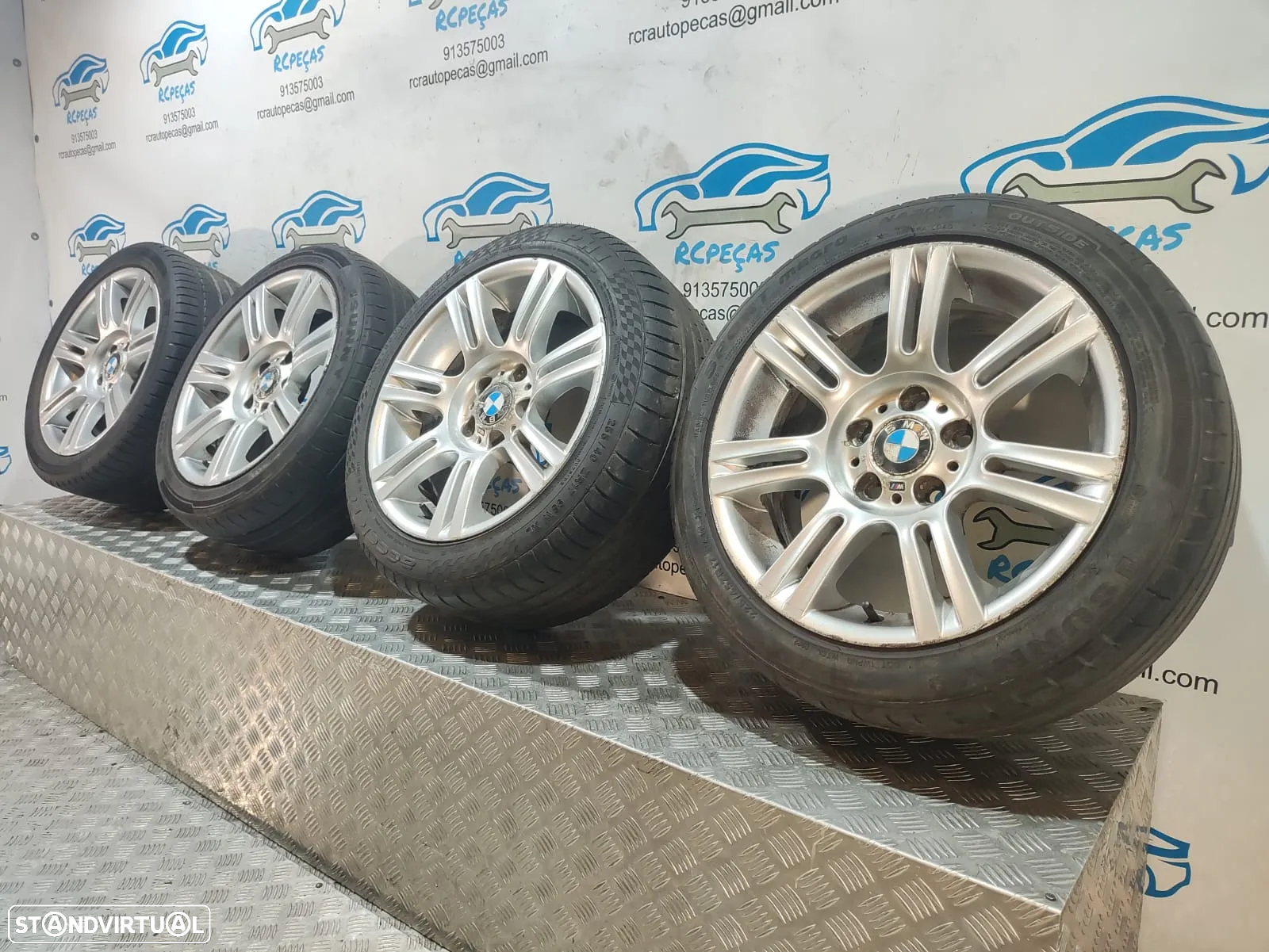 Jantes 17 Originais BMW Serie 3 Pack M Style 194 8J 8,5J ET34 ET37 5x120 - 2