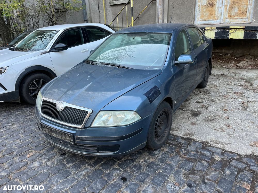 Dezmembrez Skoda Octavia 2 2007 1,9 TDI cod motor BJB 45.000km gri albastru - 3