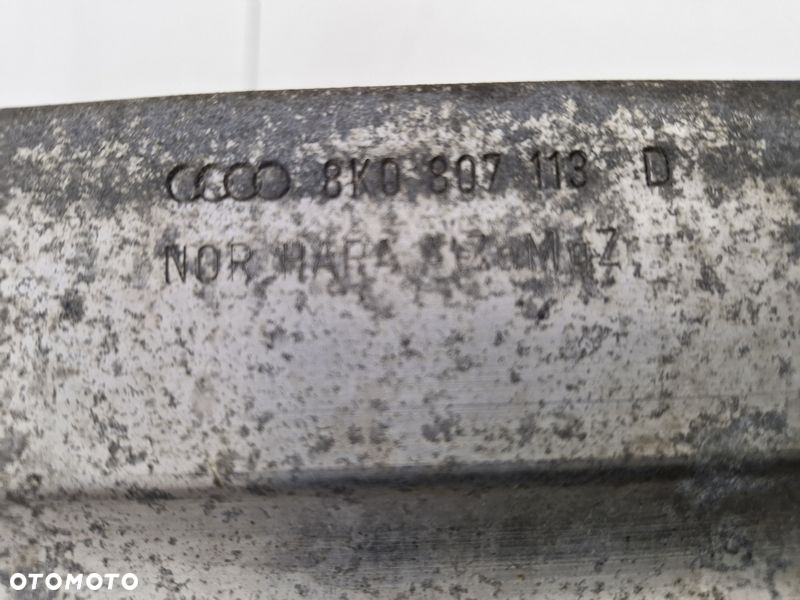 AUDI A4 B8 BELKA WZMOCNIENIE ZDERZAKA PRZÓD STREFY ZGNIOTU 8K0807113D - 5