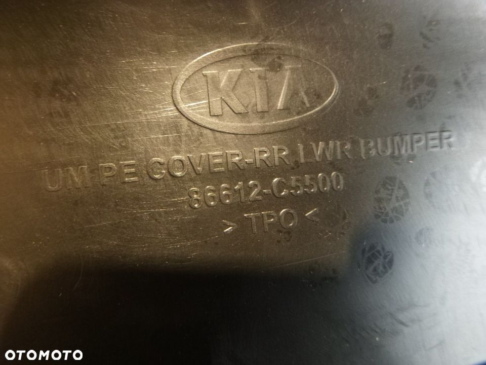 kia sorento spoier dokładka zderzaka tył nowa oryg 86612c5500 - 2