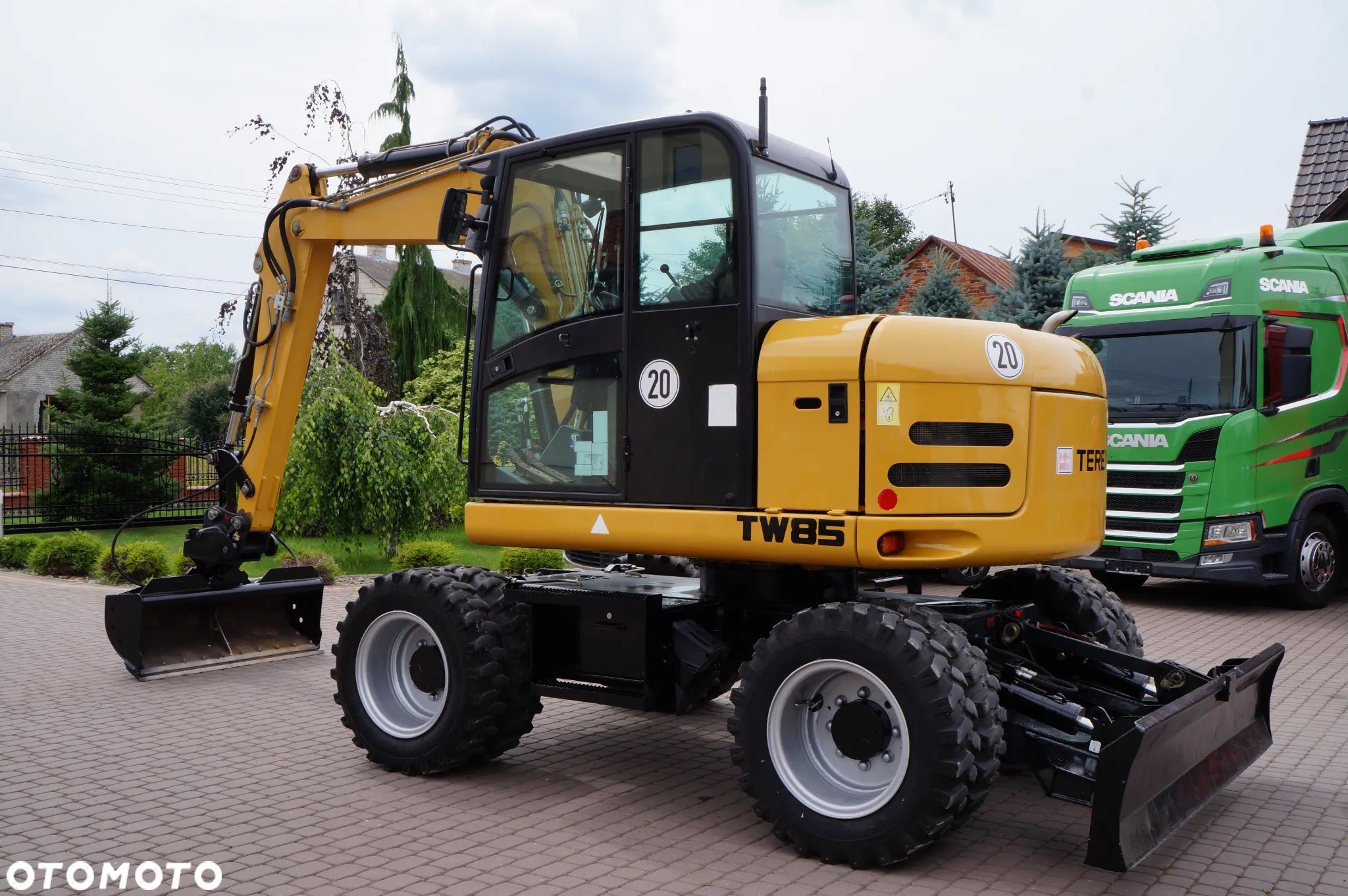 Terex TW 85 Koparka kołowa Sprowadzona silnik DEUTZ Stan Wzorowy - 1