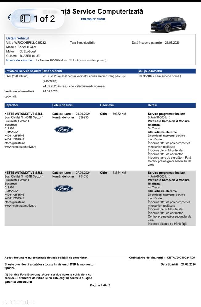 FORD Puma 2020 — imagine 29
