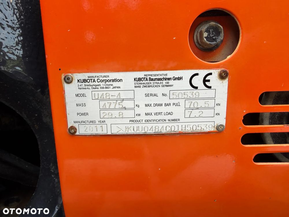 Kubota U48-4 - 26