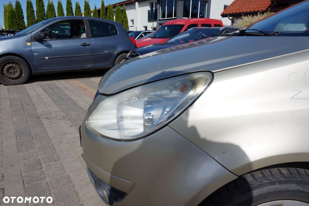 MASKA ZDERZAK BŁOTNIKI LAMPY CORSA D IV Z40M  OPEL 2006-2011 ZŁOTY PRZÓD KOMPLETNY - 22