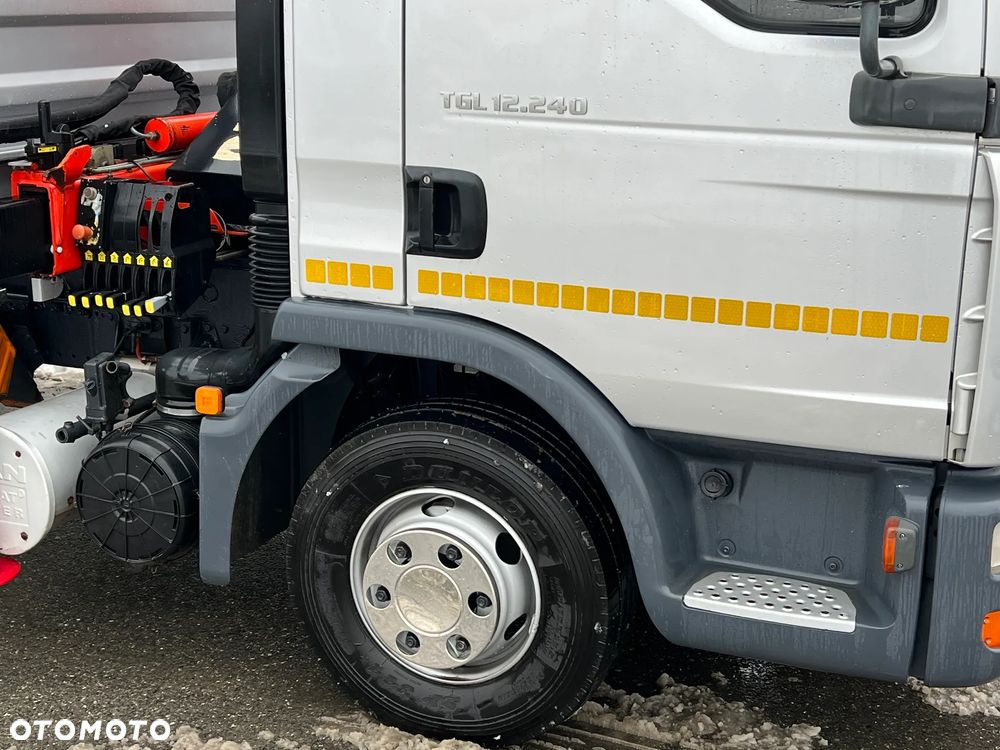 MAN MAN TGL 12-240 Kiper Wywrotka 4x2 Kran PALFINGER PK 12500 BARDZO DOBRY STAN - 6