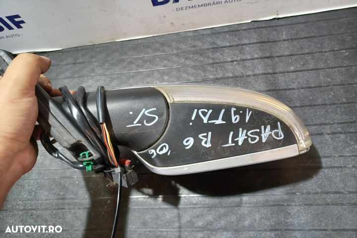 Oglinda stanga electrica 3C0857933    E1010781 CU 6 FIRE 3C0857933 - 4