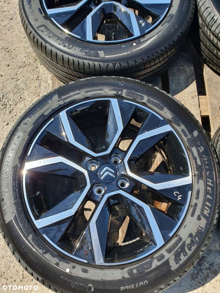 4x ALUFELGI FELGI KOŁA CITROEN 9833485080 195/60/18 LATO morocco - 3
