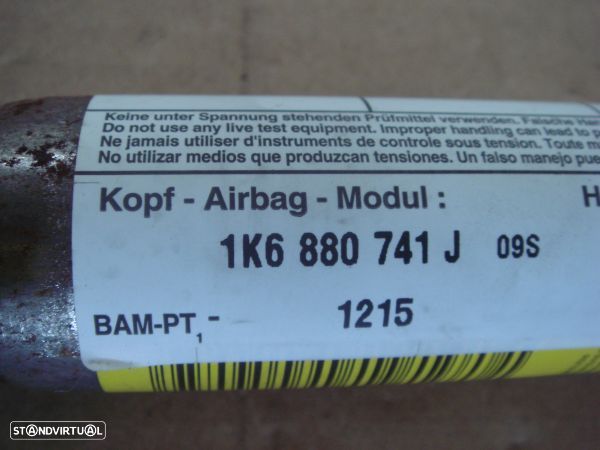 Airbags De Cortina Esq Volkswagen Golf V (1K1) - 2