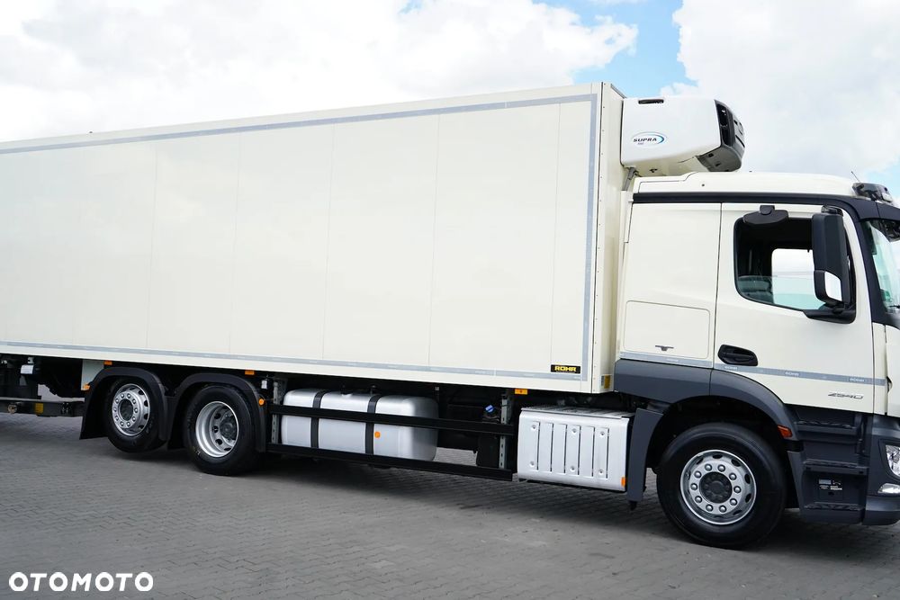 Mercedes-Benz ACTROS / 2540 / ACC / E 6 / ZESTAW PRZEJAZDOWY / CHŁODNIA + WINDA / 38 PALET - 38