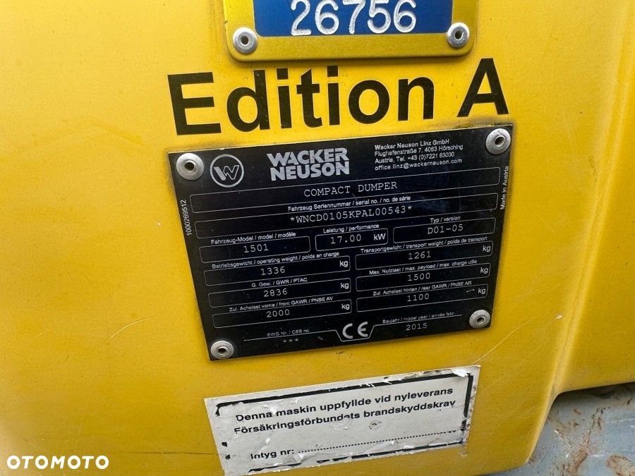 Wacker Neuson 1501 HO - 5