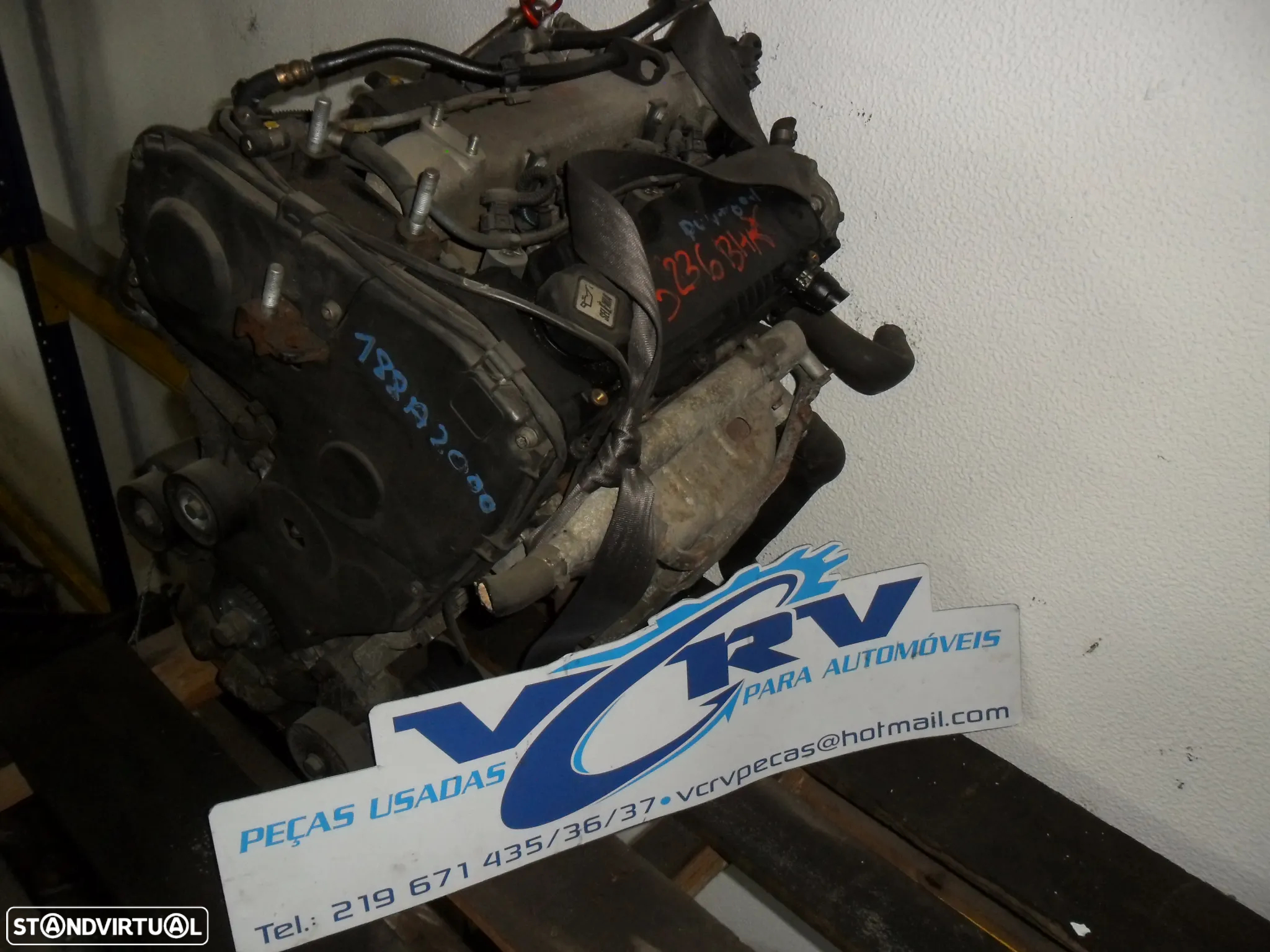 Motor Fiat Punto II 1.9JTD Ref.: 188A2000 - Motor usado - 2