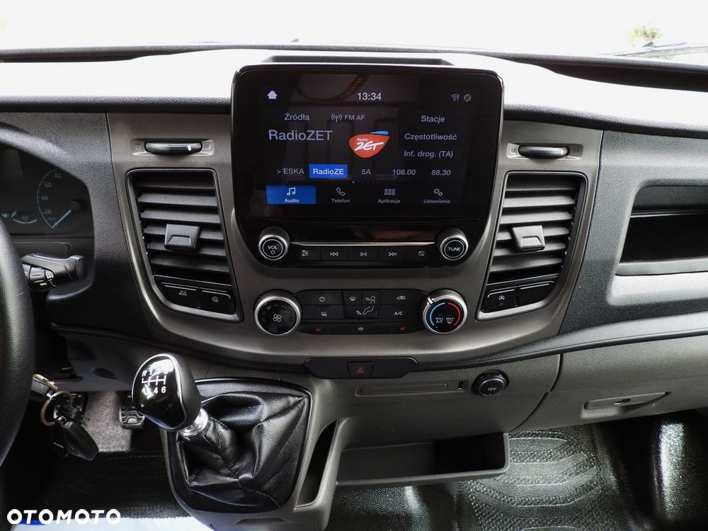 Ford TRANSIT PLANDEKA 10 PALET WEBASTO TEMPOMAT LEDY PNEUMATYKA KLIMATYZACJA  160KM - 33