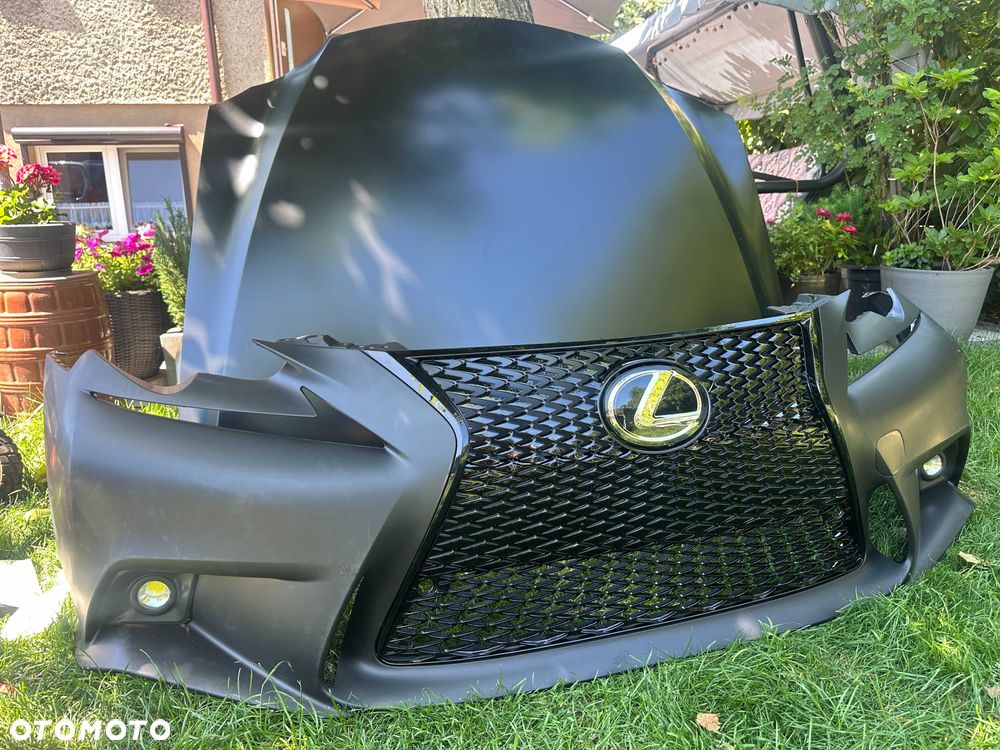zderzak Lexus IS III F-Sport 13-17 maska lampy - 8