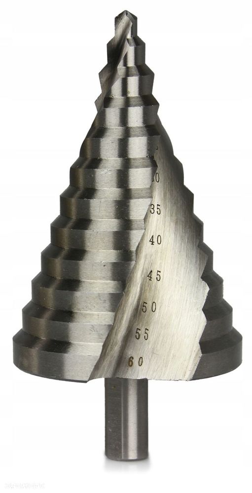 WIERTŁO STOPNIOWE SPIRALNE  6-60mm - 2