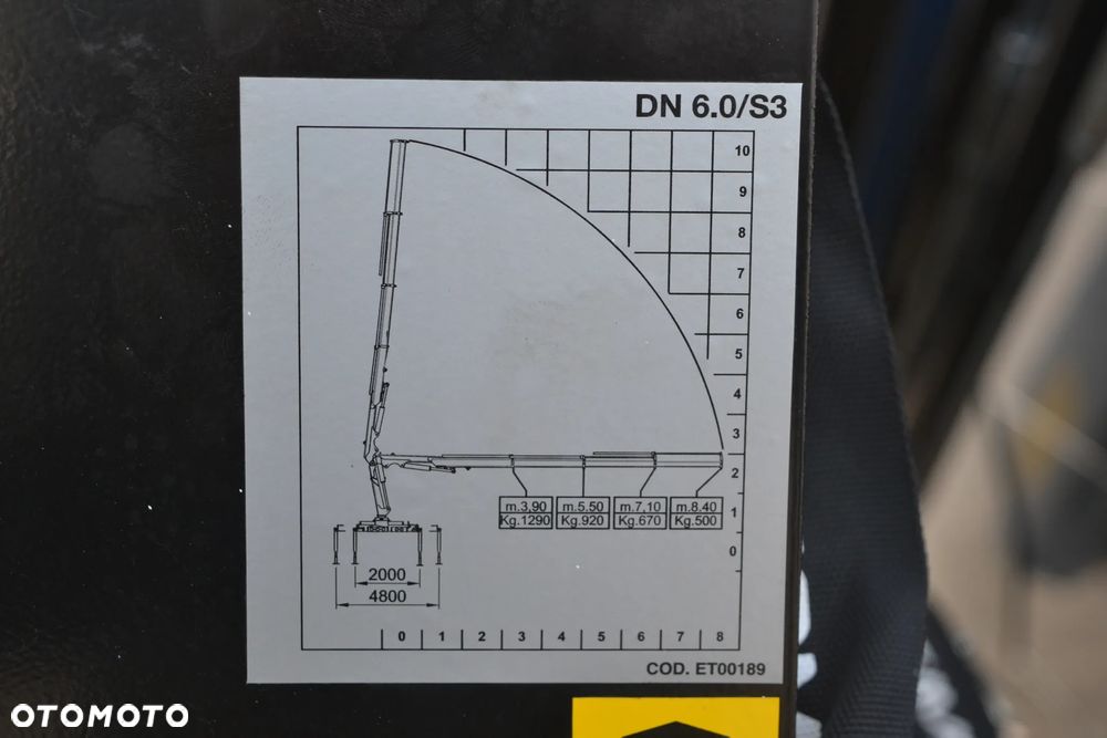 Iveco Daily 72C18 70C18 Skrzynia ładunkowa 5,6m + żuraw DN 6.0 S3 Sterowanie radiowe SCANRECO HDS Fassi Palfinger Hiab HMF HC - 14