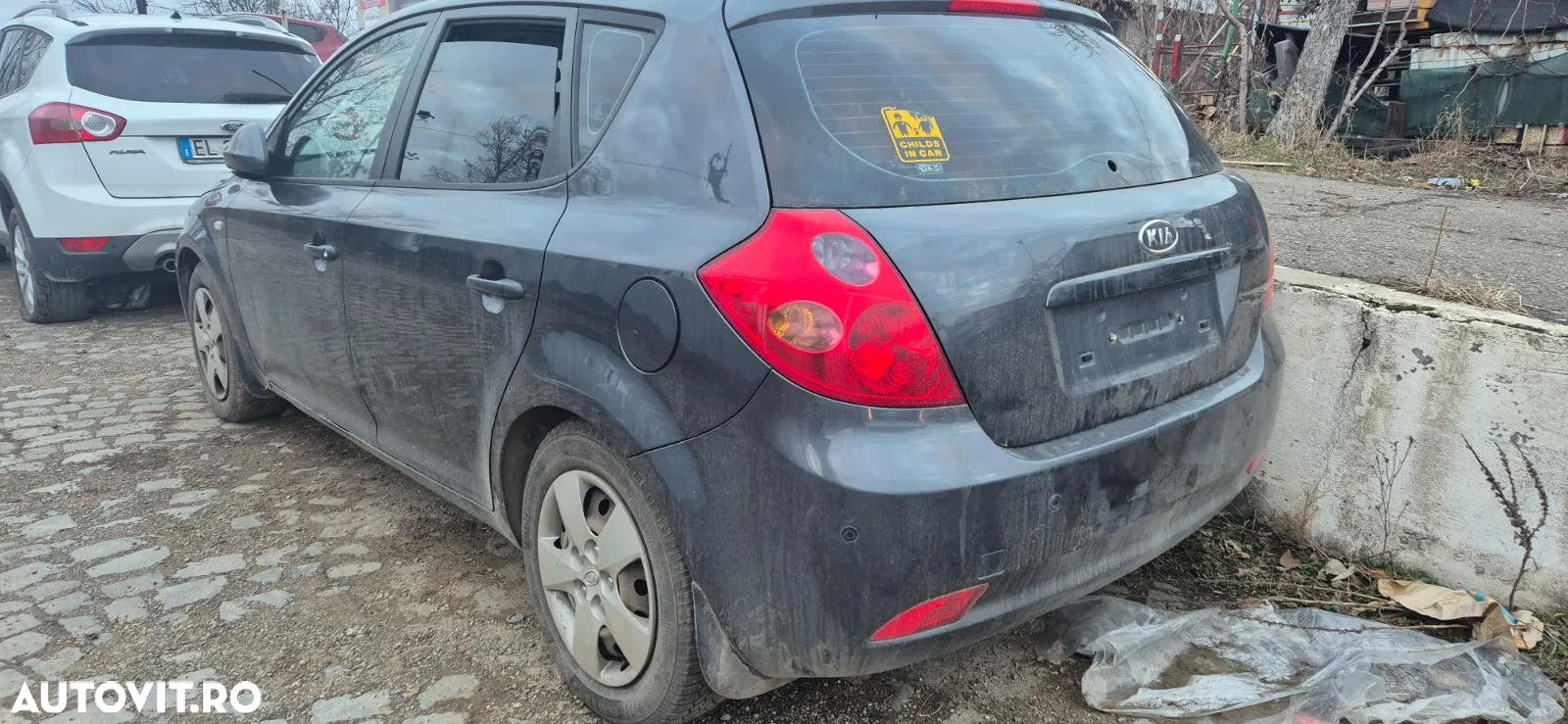 Haion cu geam luneta spate / are defect Kia Ceed 2008 hatchback - 3