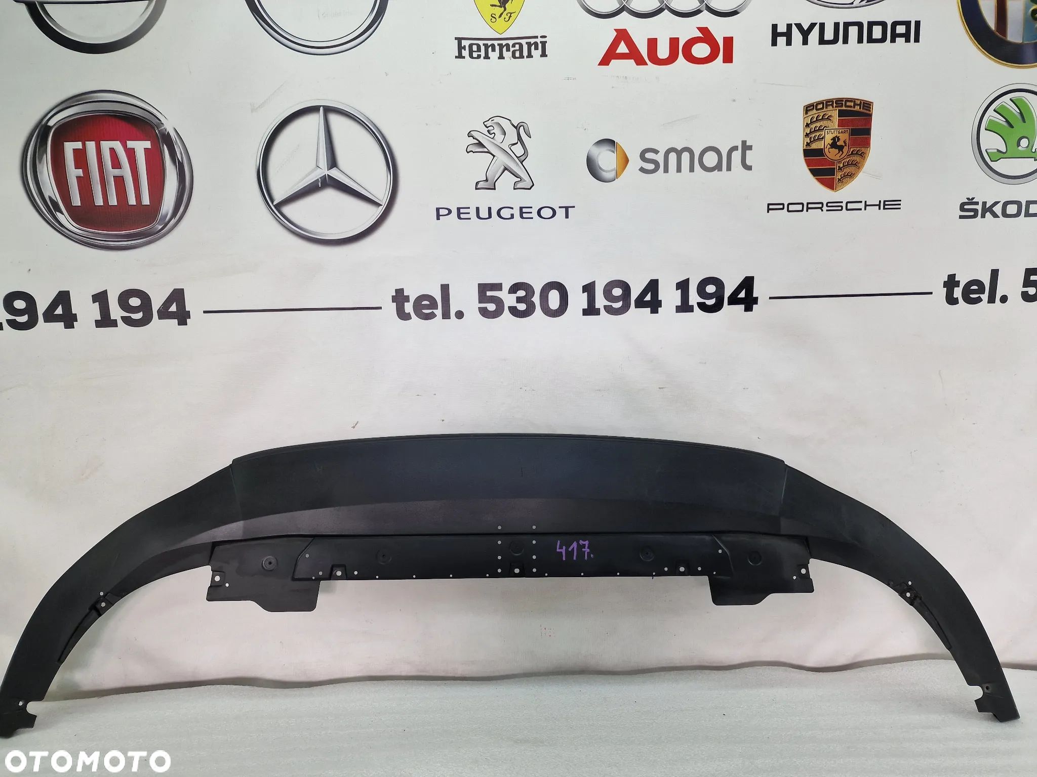 VW GOLF VIII 8 5H0 GTI 19- PŁYTA / OSŁONA POD ZDERZAK PRZEDNI PRZÓD + LISTWA WCZEPIANA OD PRZODU , NR 5H0805915K , NR AUKCJI NSŁ417 - 1