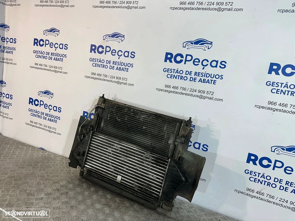 .Frente Fibra Radiador Termoventilador Mercedes ML 270 CDI W163 Original - 4