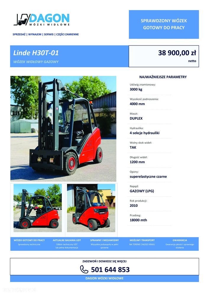 Linde H30T-01 - 10