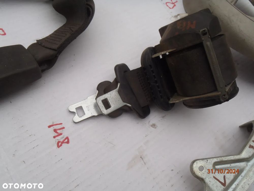 pas bezpieczeństwa fiat panda tył tylny center. posiadam wszystkie części - 4