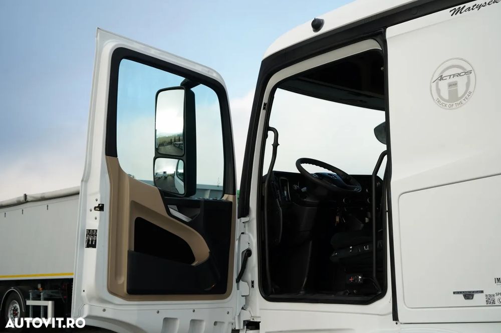 Mercedes-Benz ACTROS 2542 / 6X2 / FRIGIDER / SOLO / UNITATE THERMO KING T-1000R / RIDICARE / DIRECȚIE CU AX RIDICATIV / EURO 5 - 23