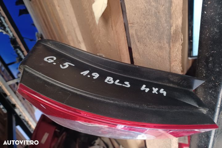 Lampa stop stanga pe aripa Volkswagen VW Golf 5 [2003 - 2009] Hatchba - 1