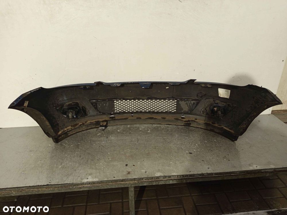 + ZDERZAK PRZÓD PRZEDNI DO FORD FIESTA MK.6 6 VI LIFT FL C6 NIEBIESKI HALOGENY - 5