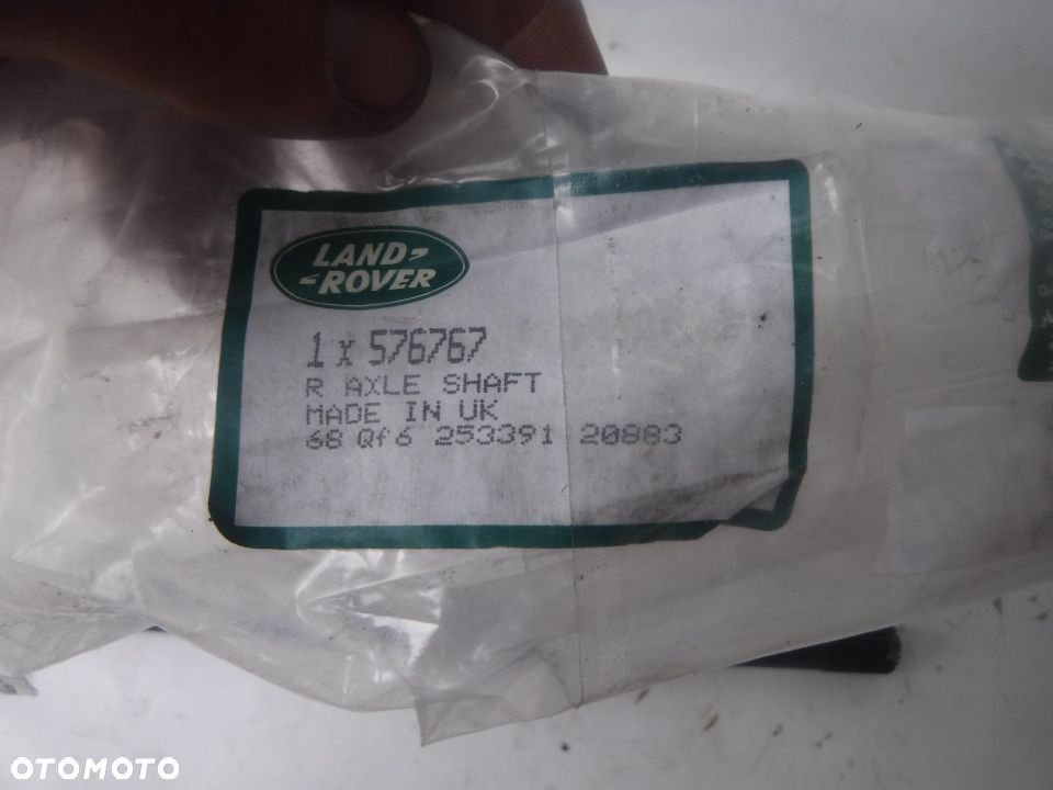 land rover defender 109 seria 3 półoś wał napędowy 576767 oryginał - 3