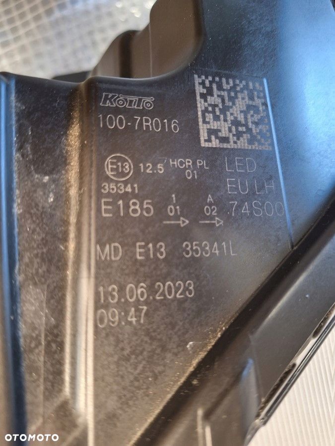 suzuki vitara III  lift reflektor lampa lewa full led orginal demont eu - 9