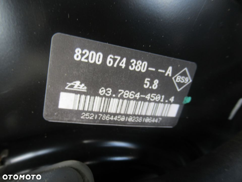 POMPA HAMULCOWA SERWO RENAULT CLIO III 3 8200674380 2005- - 2