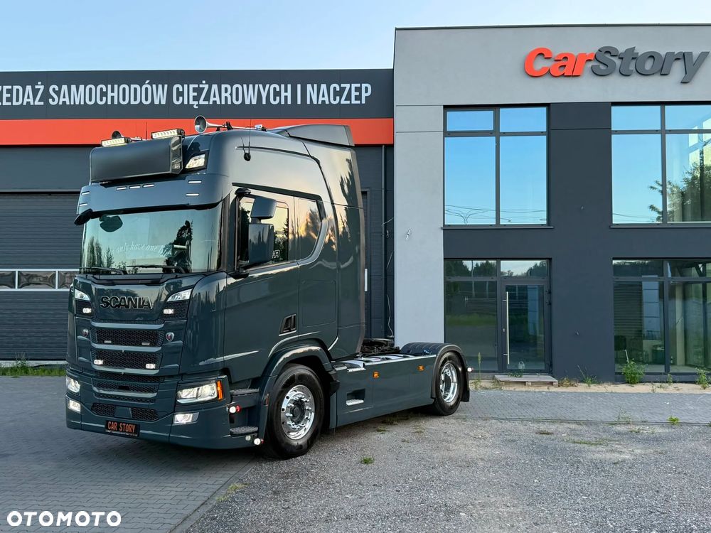 Scania R500/PODUSZKA P+T/HYDRAULIKA/RETARDER/SKÓRY/FULL LED/SPROWADZONA/ - 1