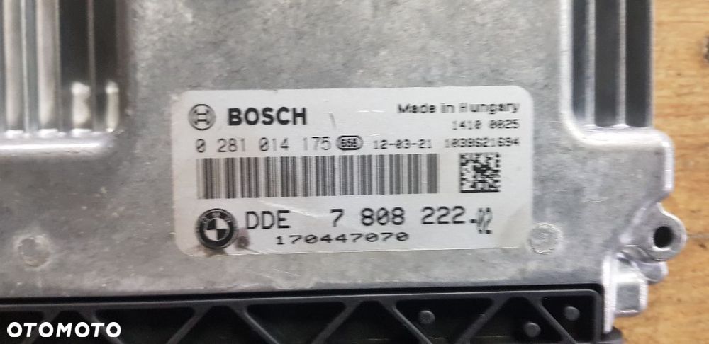 BMW E60 E61 3.0d STEROWNIK SILNIKA 0281014175 - 2