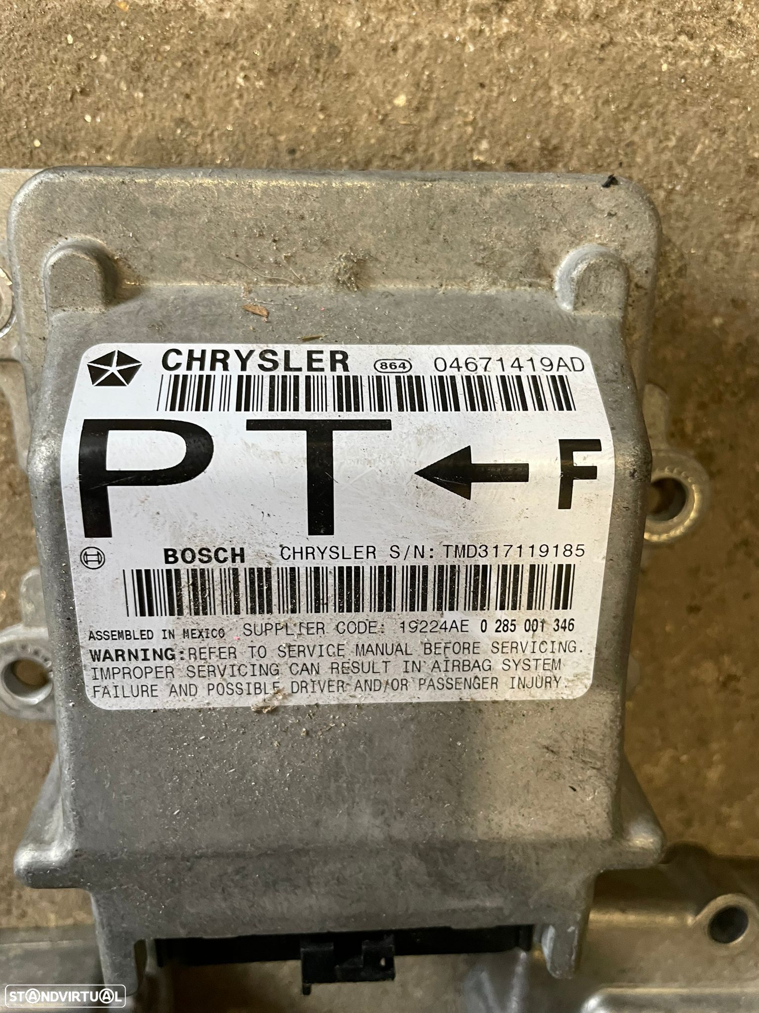 Kit AirBag Chrysler PT Cruiser - 1