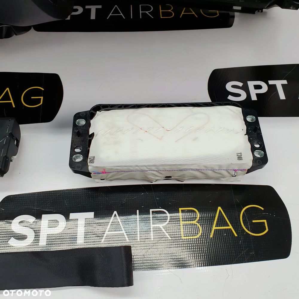 VW TOURAN II 5TA DESKA ROZDZIELCZA KONSOLA KOKPIT PULPIT PODUSZKI AIRBAG AIR BAG PASY KIT SET - 7