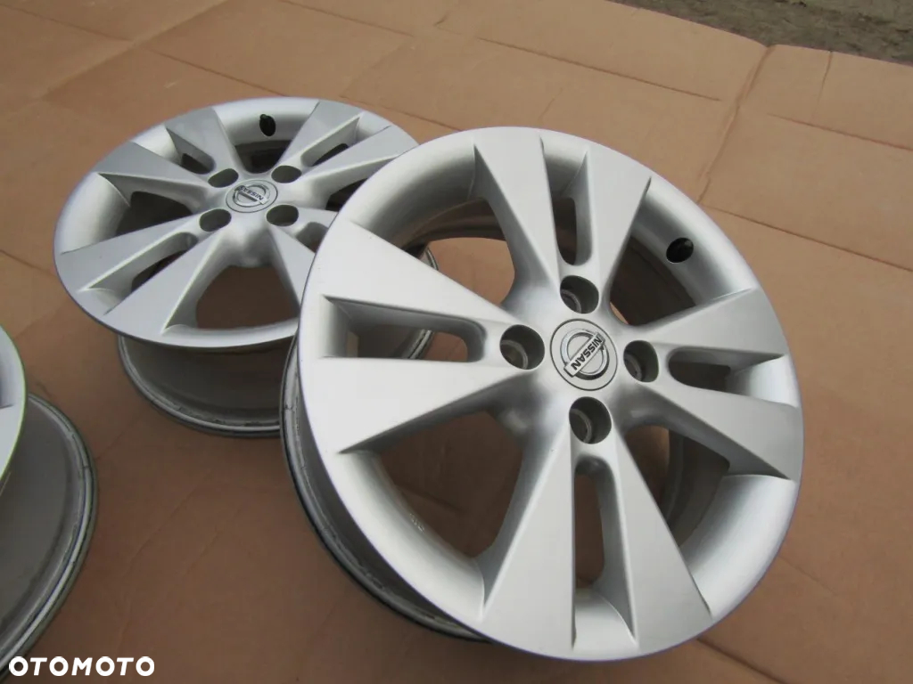 4x Felgi 15 Nissan Note Micra K12 K13 5,5j 4x100 ET45 / Oryginał - 18
