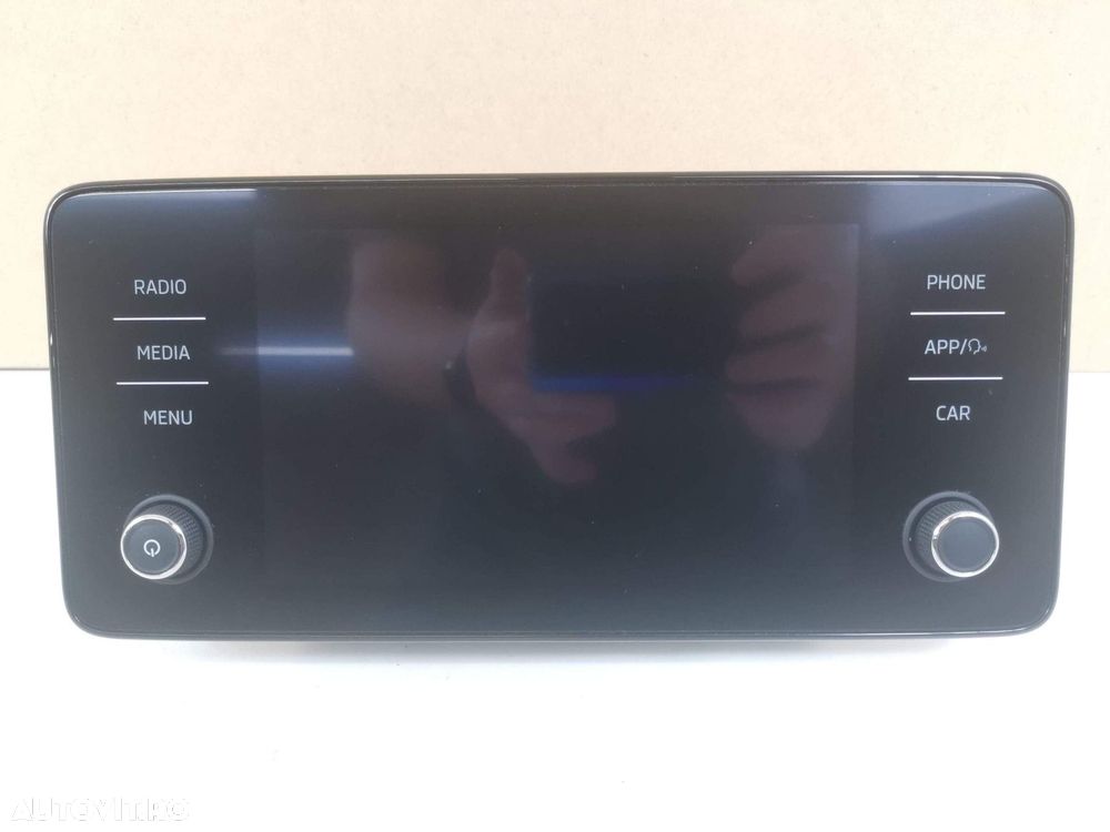 Navigatie Display Multimedia   Skoda Fabia 4 2021 2022 2023 2024 2025 - 2
