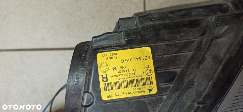 Octavia 3 lift reflektor przedni lampa PRAWA 5E1941016C EUROPA GWARANCJA MIGACZ LED - 3