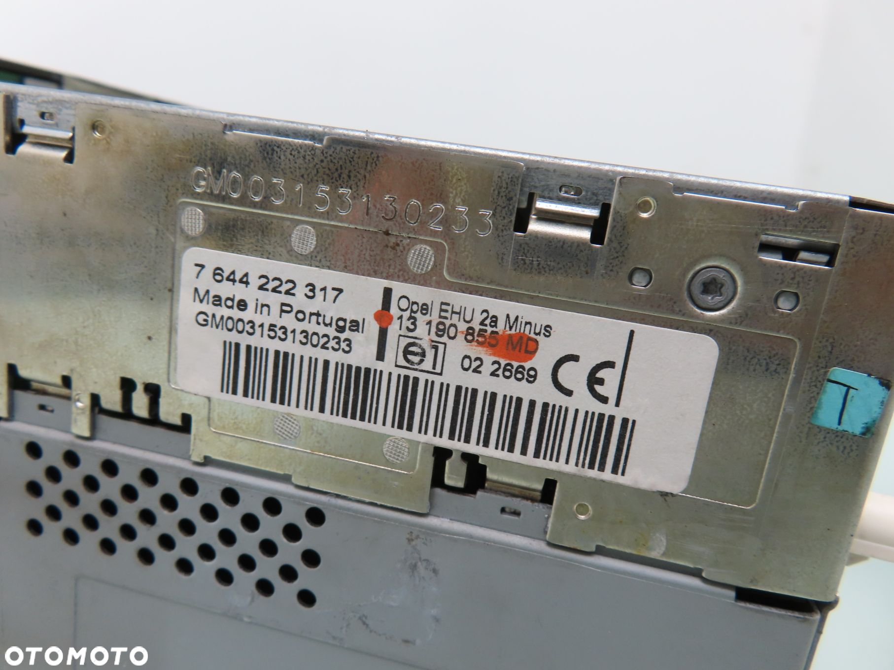 RADIO OPEL MERIVA A 13190855 13208191 - 7