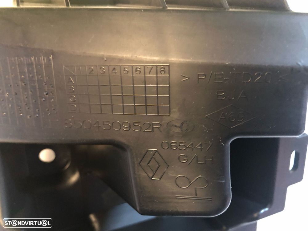 RENAULT CLIO V 5 KIT SUPORTES GUIAS DE PARA CHOQUES TRAS - Z521 - 10